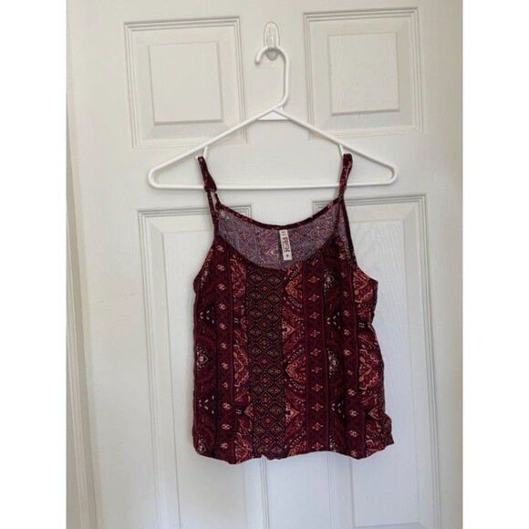 Mudd Tank with Maroon, Red, and Pink (Size M) - Picture 3 of 3